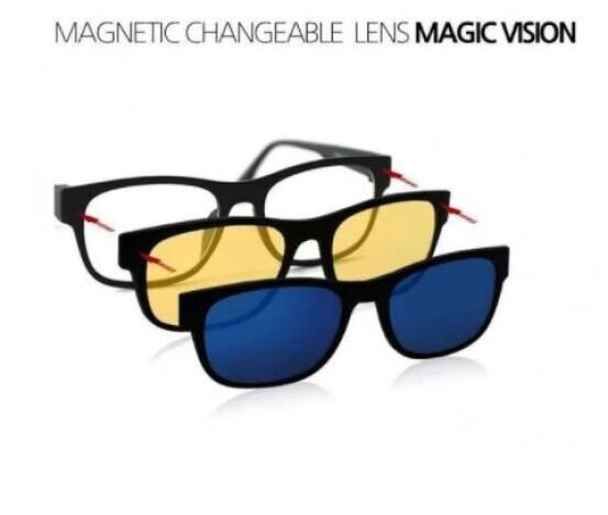 Ochelari de soare magnetici cu lentile interschimbabile Magic Vision